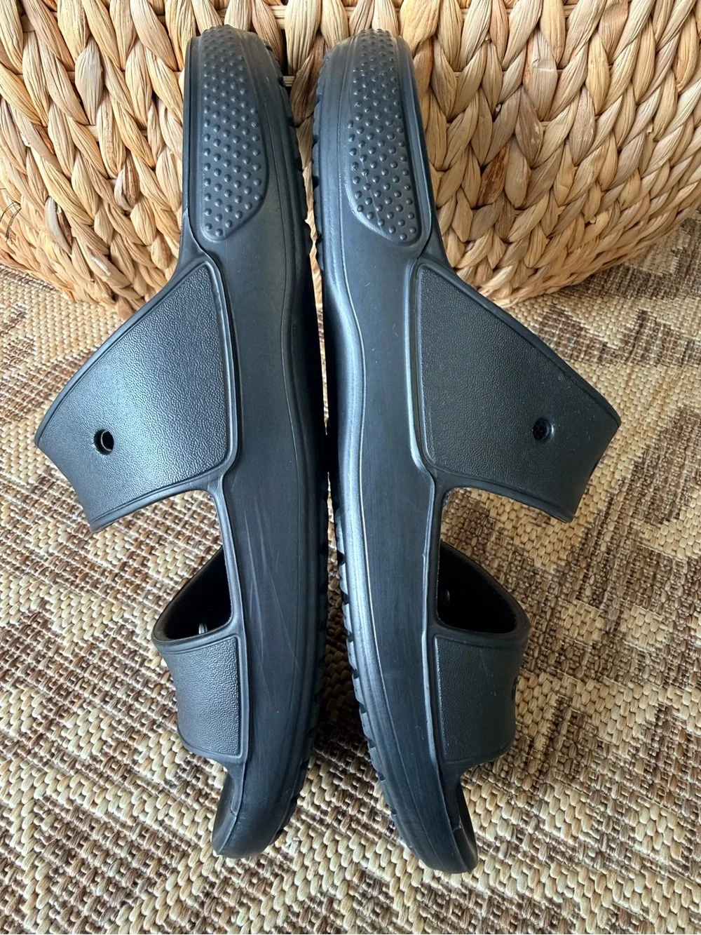 CROCS Classic Black Slide Sandals Unisex Size Mens 10 Womens 12